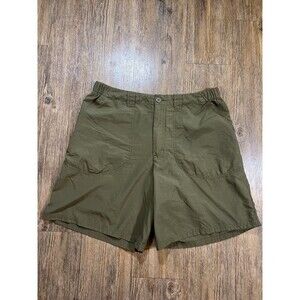 Patagonia Island Hopper Nylon Shorts Mens Medium Green Outdoor Hiking
